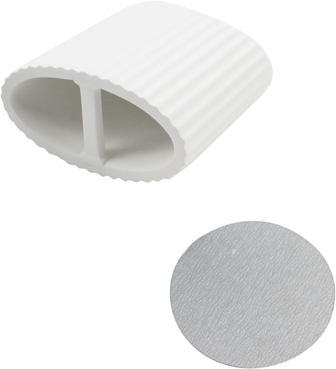 Compact Ceramic Toothbrush Holder
