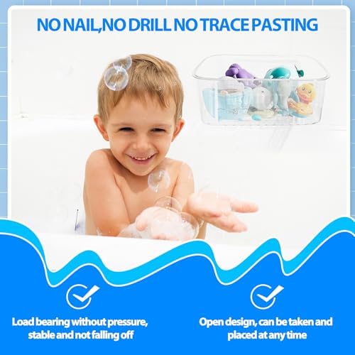 Durable Bath Toy Storage Organizer for Kids