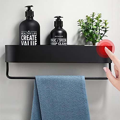 Sturdy Wall-Mounted Shower Organizer for Clean Spaces