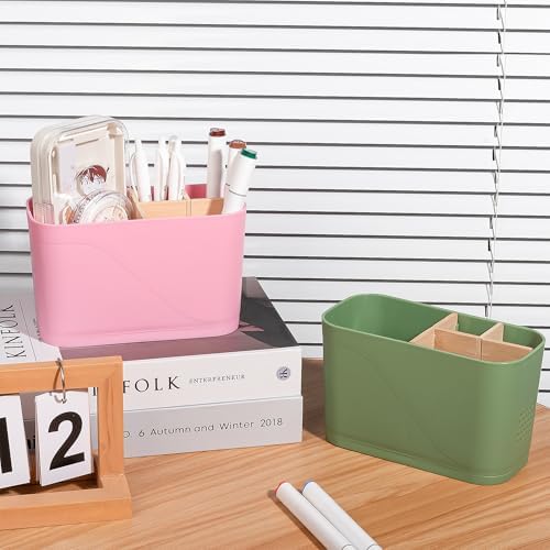 Eco-Friendly Electric Toothbrush Holder with Bamboo Design