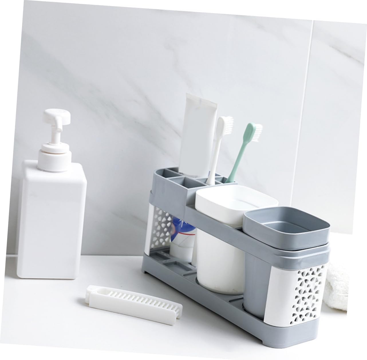 Easy Bisbee Storage Organizer - Perfect for Toothbrush and Toothpaste
