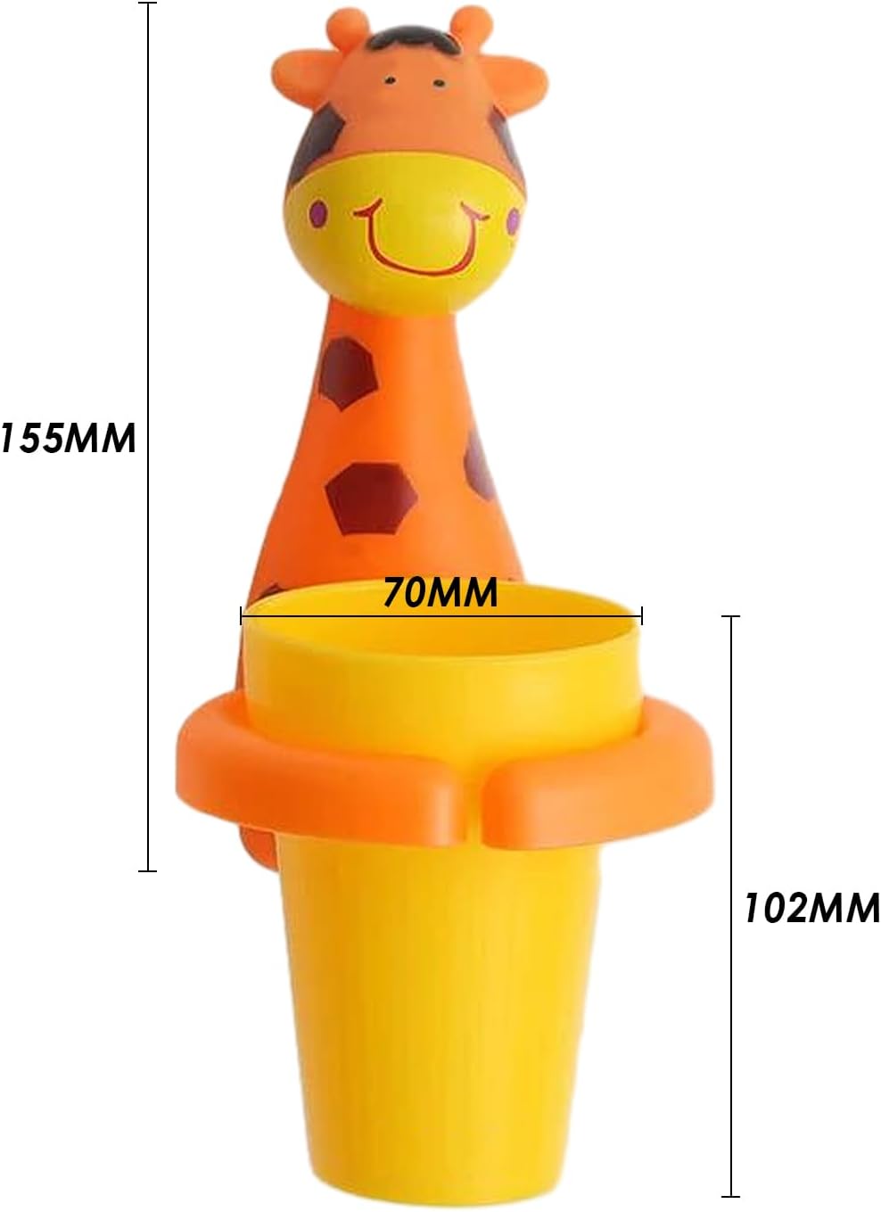 Personalized Cartoon Toothbrush Cup Holder