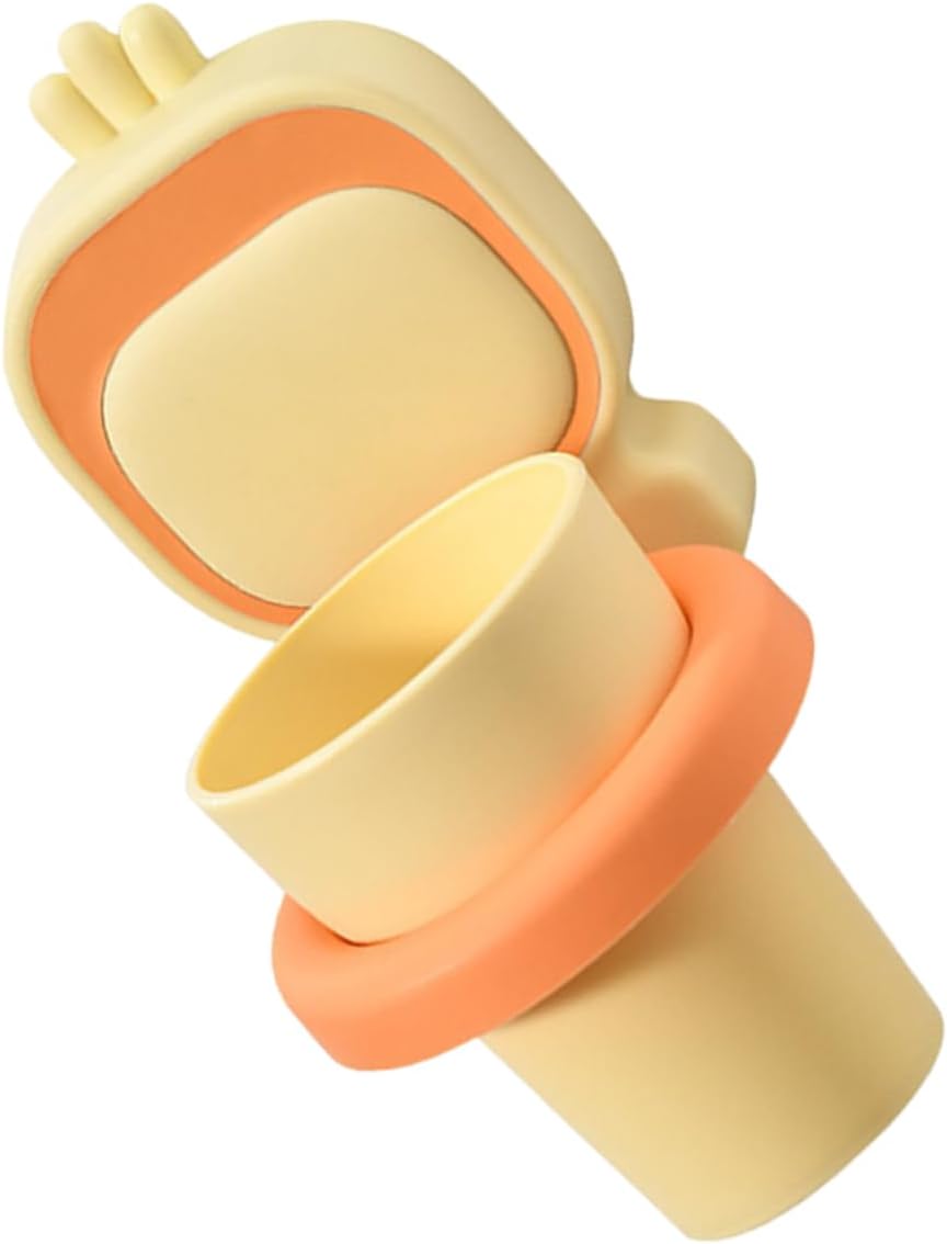 Eco-Friendly Toothbrush Cup - Wall-Mounted Organizer for Smooth Surfaces