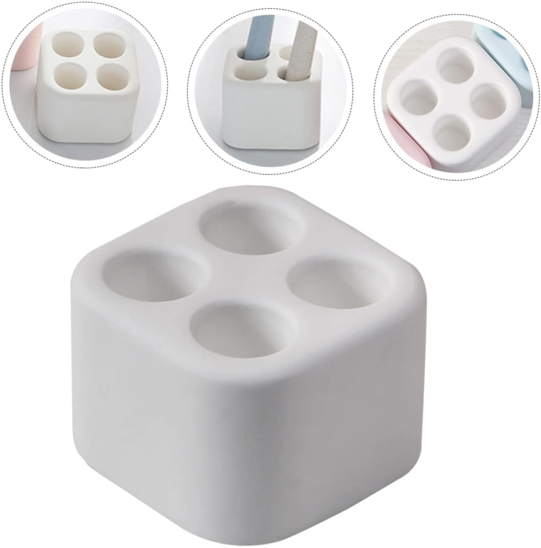 Welcome to the Clean Creators Compact Diatomite Toothbrush Holder