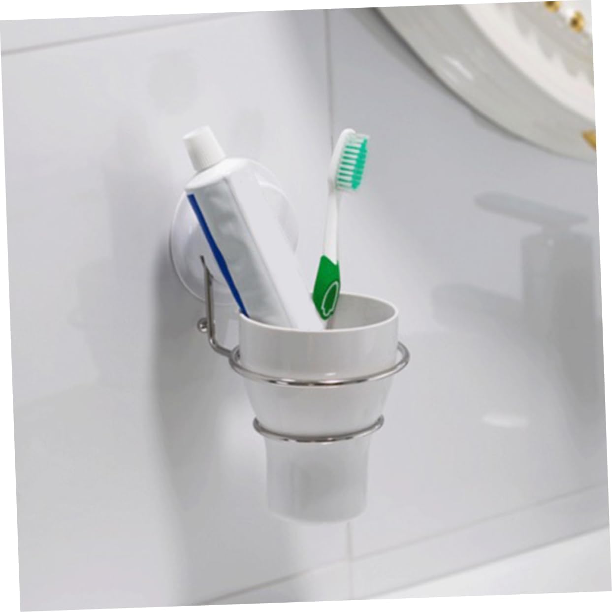 YardenfunSpace-Saving Suction Cup Gargle Cup Holder