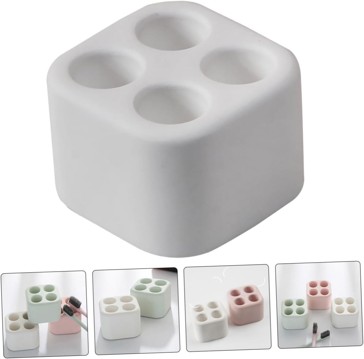 LIFKOME Diatomite Mini Toothbrush Holder