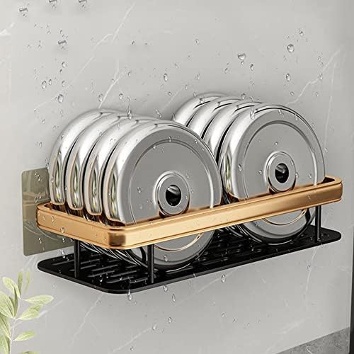 Sturdy Golden Standing Shower Caddy