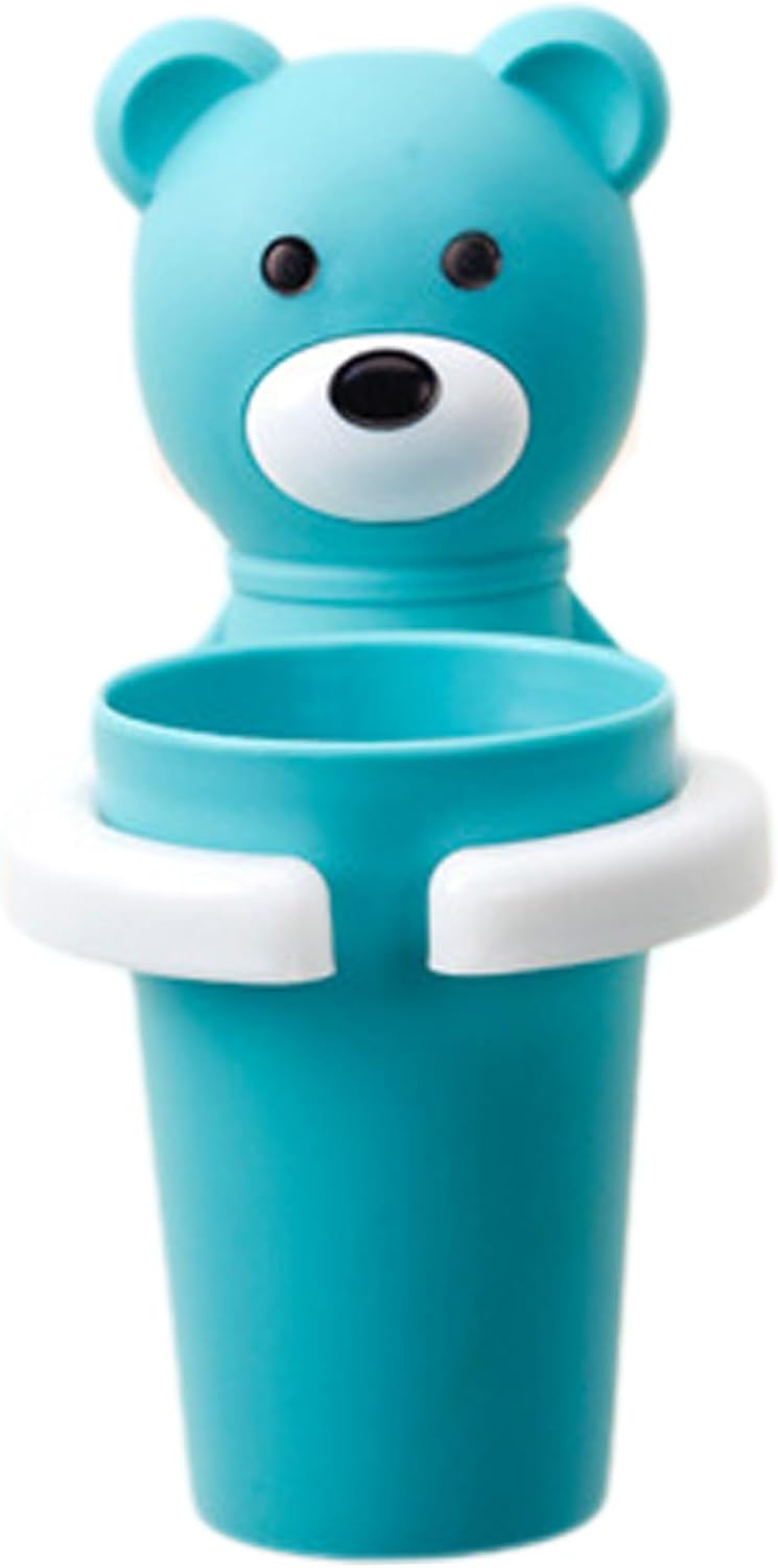 Cute Bear Toothbrush Holder for Kids