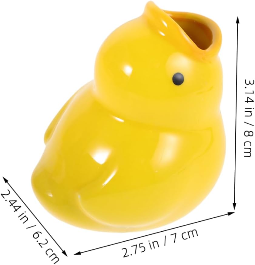 2pcs Cute Ceramic Animal Toothbrush Holder for Boys and Girls