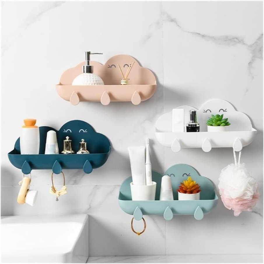 ANNBKA Pink Creative Pink Cloud-Shaped Shower Caddy
