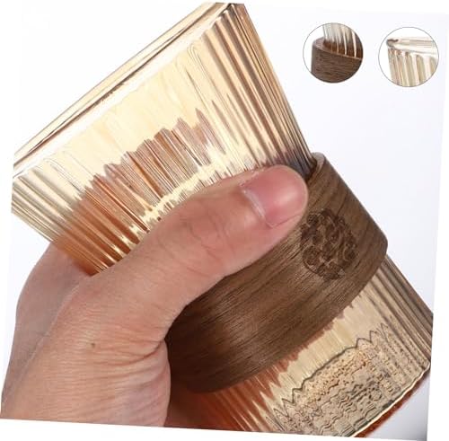 HP Vicasky reusable glass toothbrush cup