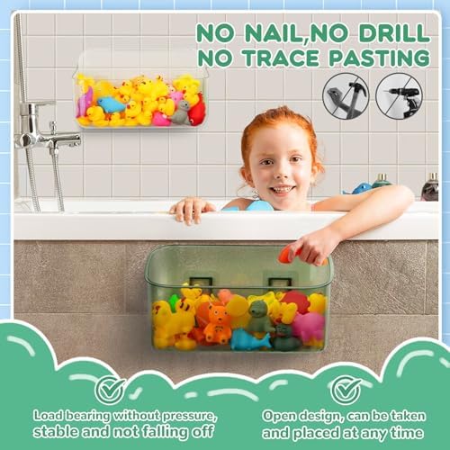 Bath Toy Storage Holder for Bathtub