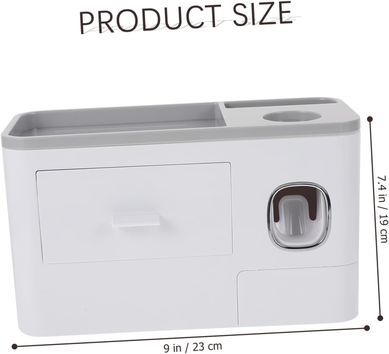 Unomor Wall Mounted Toothbrush Rack