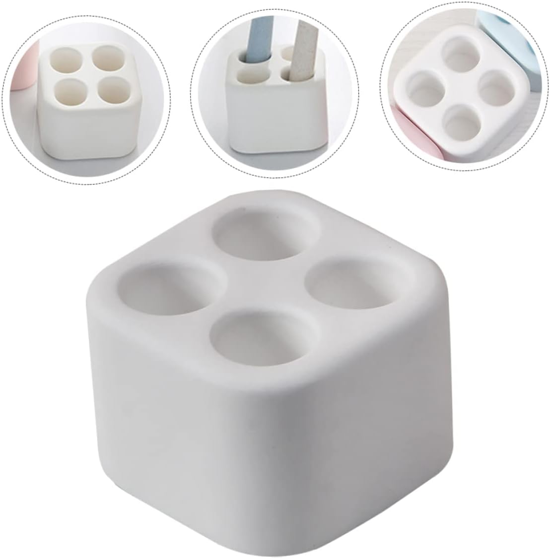 LIFKOME Diatomite Mini Toothbrush Holder