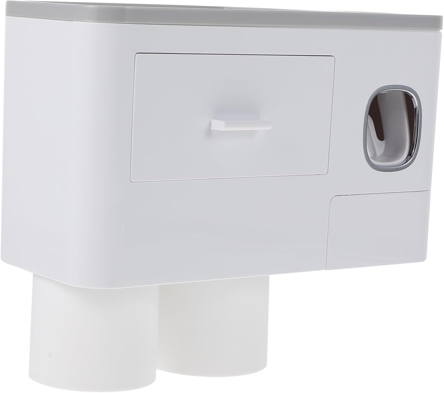 Stylish Wall-Mounted Toothbrush Holder with Storage Case for EasyOrganization