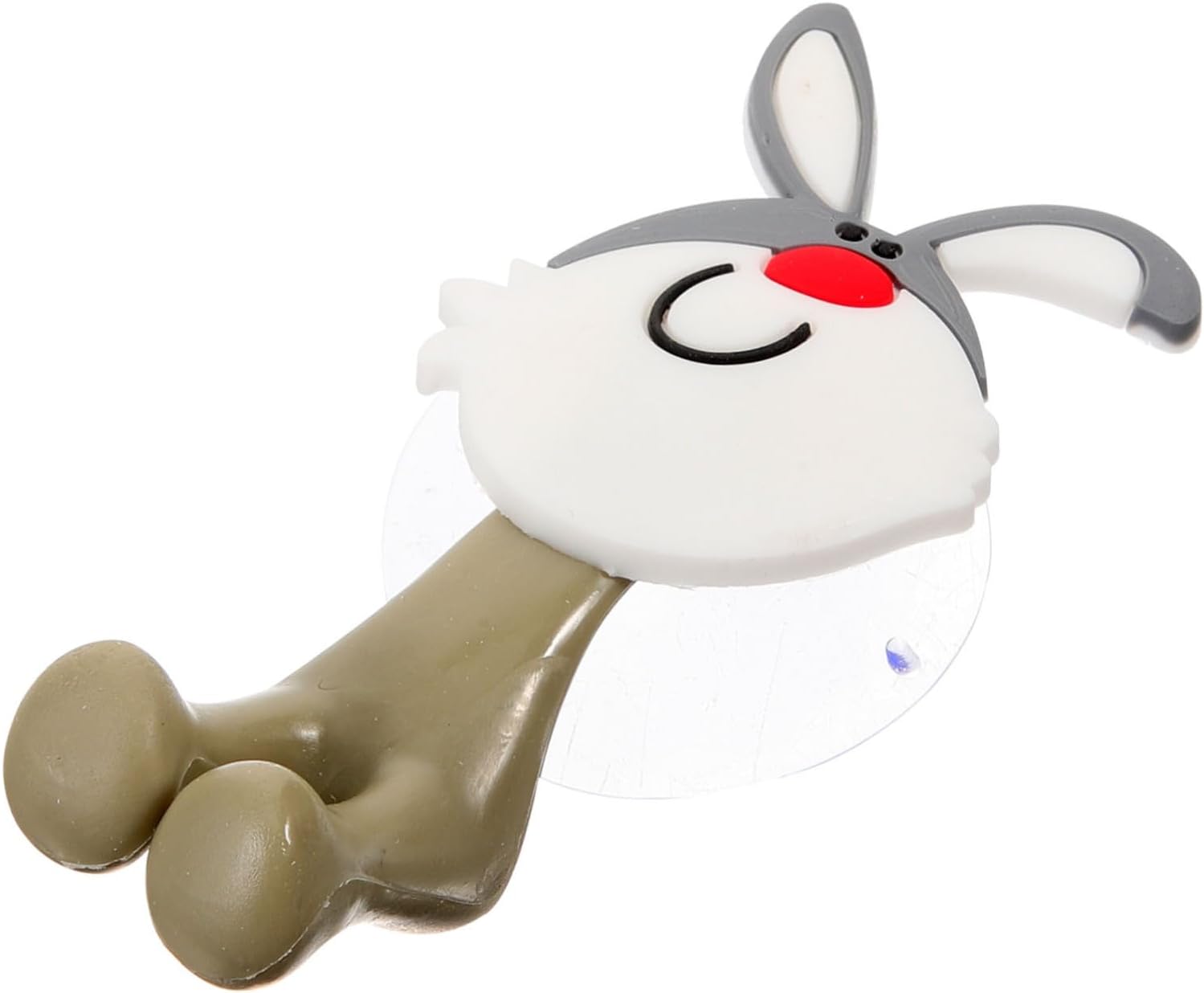 Ciieeo Cute Rabbit Toothbrush Holder Suction Cup Rack for Kids