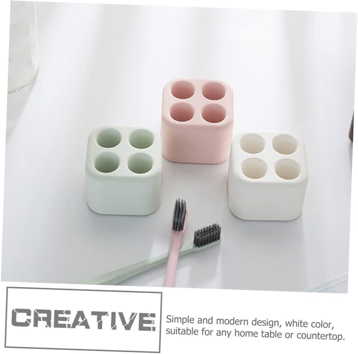 LIFKOME Diatomite Mini Toothbrush Holder