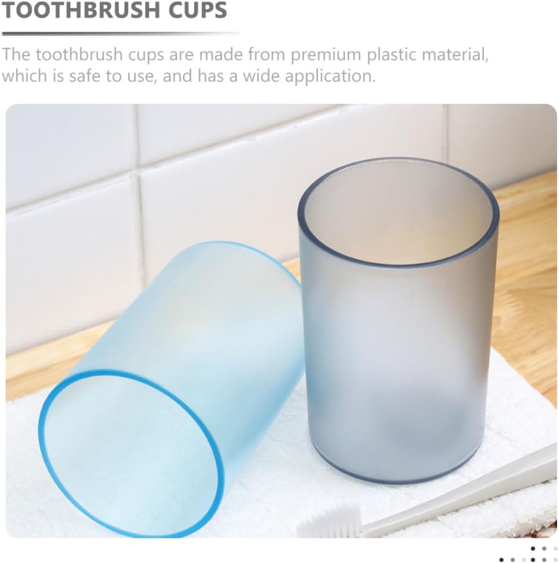 Modular Plastic Toothbrush Mouthwash Holder Grey