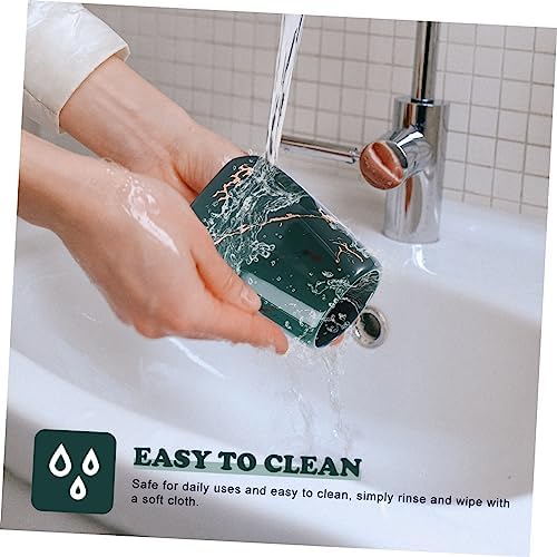 Elegant 3-Piece Bathroom Set - Soap Dish Lotion Toothbrush Holder