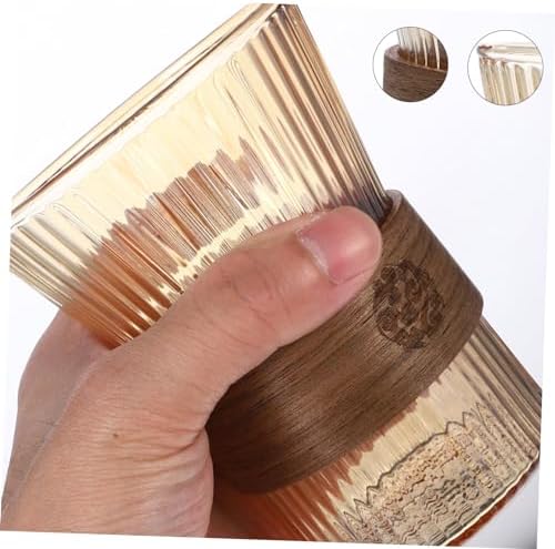 Cabilock Multi-Function Glass Toothbrush Cup