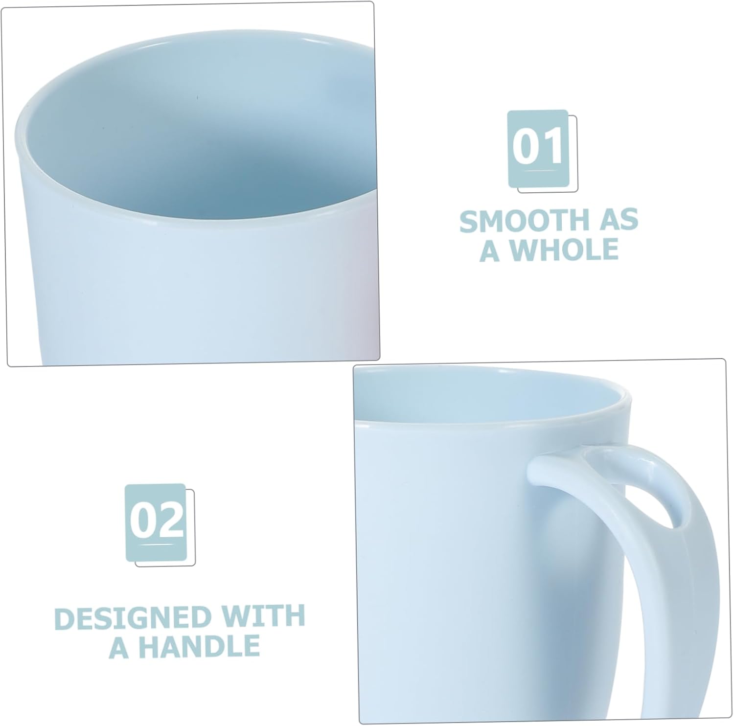 Hoement Reusable Cartoon Toothbrush Holder Mouthwash Cup for Kids