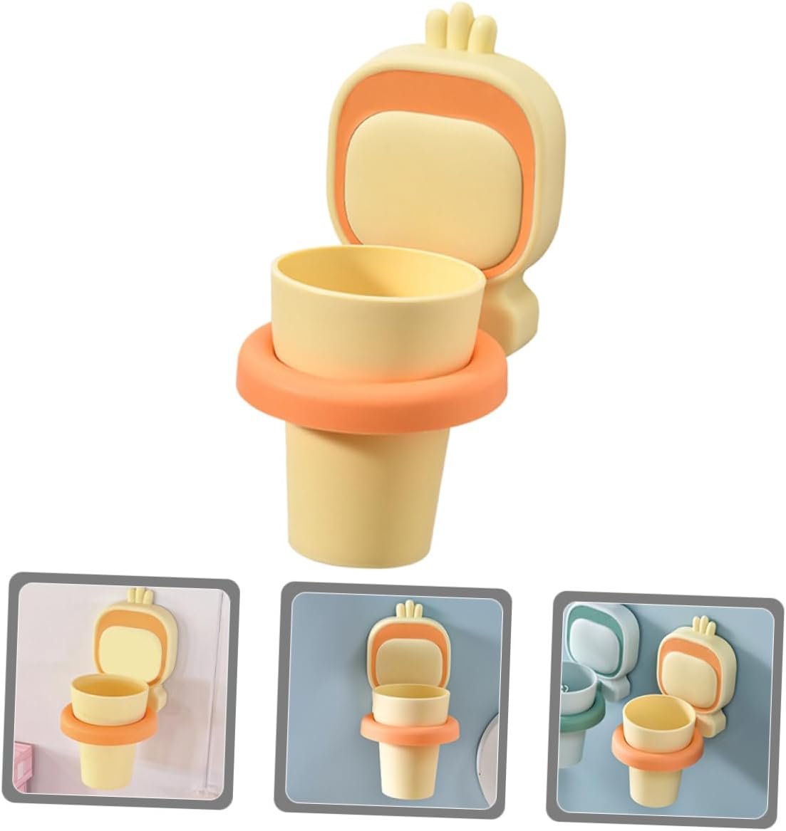 Along Came a Toothbrush Holder