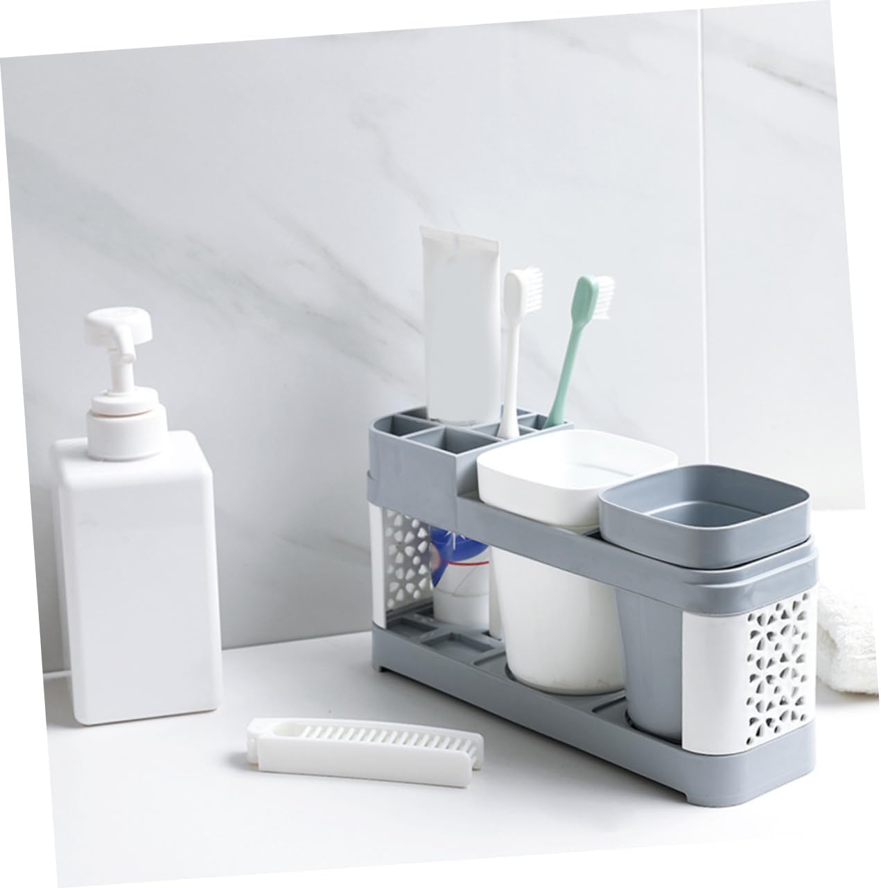 Elevate Suction Cup Toothbrush Holder