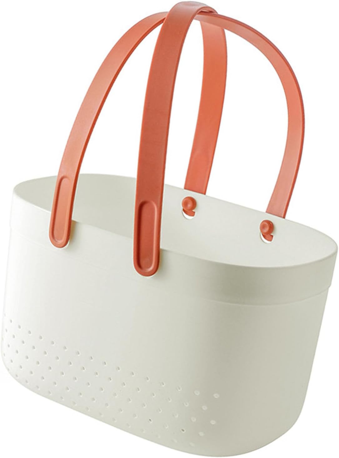 Nurnesy Large Capacity Plastic Shower Storage Basket Organizer