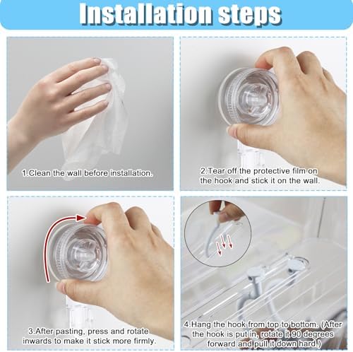 2 Pcs Bath Toy Storage Holder for Bathtub
