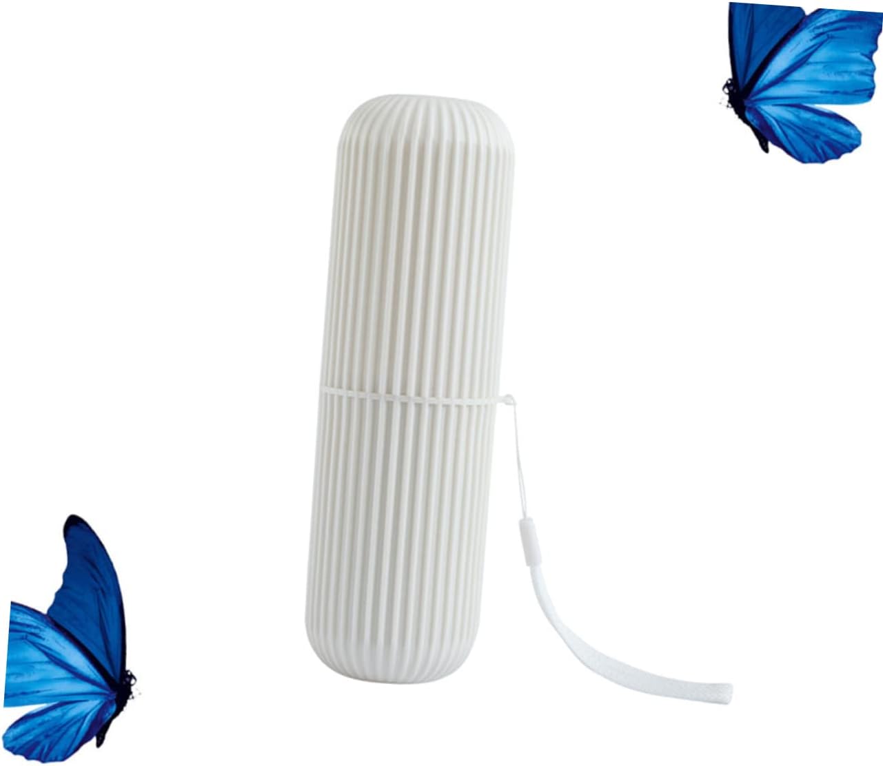 Travel Toothbrush Case with Brushing Cup and Organizer