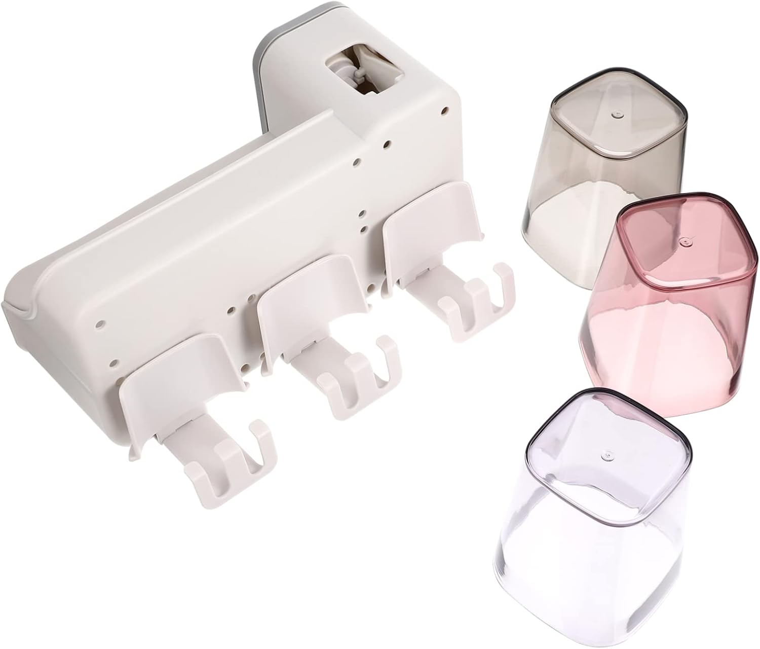 Perfect multi-functional wall-mounted toothbrush holder for space-saving bathroom solutions