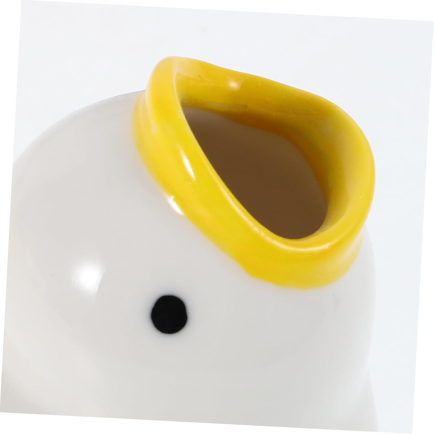Bestyash Cute Ceramic Cartoon Duck Toothbrush Holder Bathroom Organizer