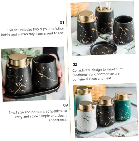 Elegant Toothbrush Holder with Multi-Use Pieces