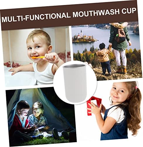 Garneck Compact Toothbrush Mouthwash Holder