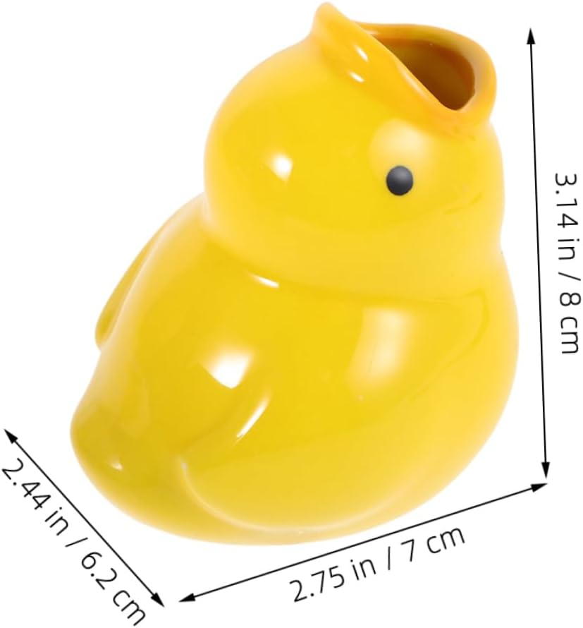 Cute 2-Pack Cartoon Ceramic Toothbrush Holder