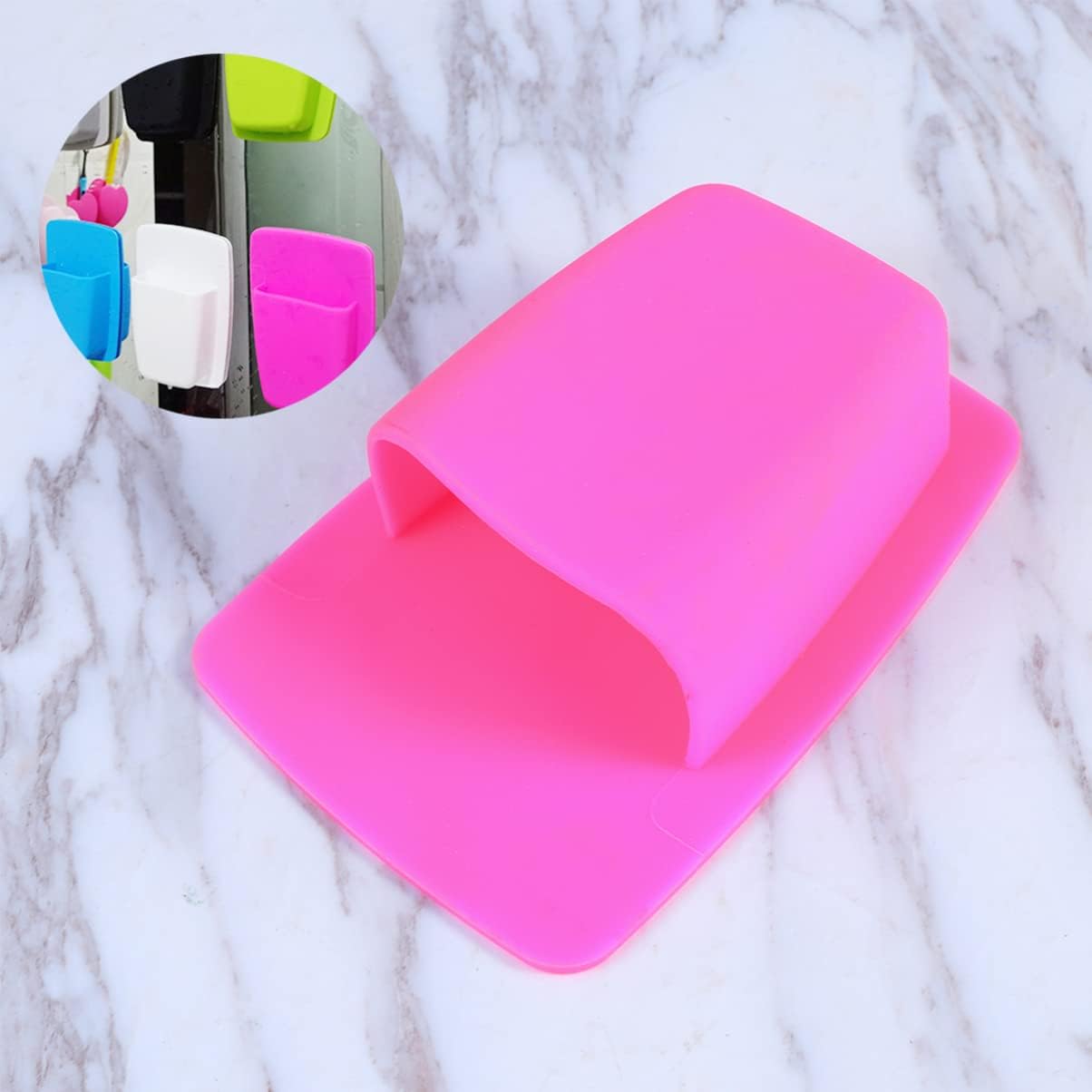 Space Saver Wall-Mounted Toothbrush Organizer