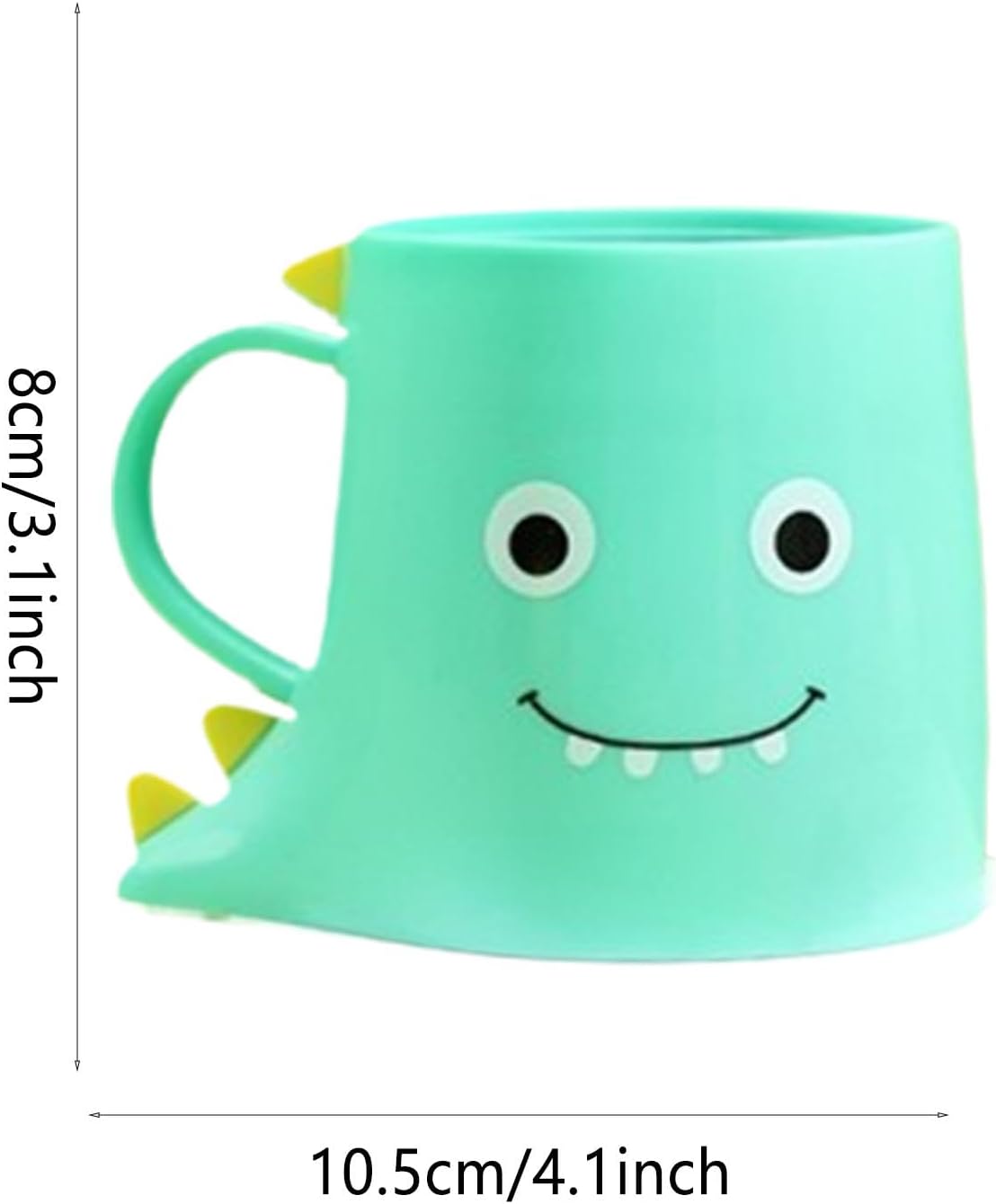 Cartoon Bathroom Toothbrush Mugs 4PCS Cartoon Toothbrush Mugs