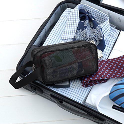 Mesh Shower Caddy Portable Toiletry Bag for Girls Guys