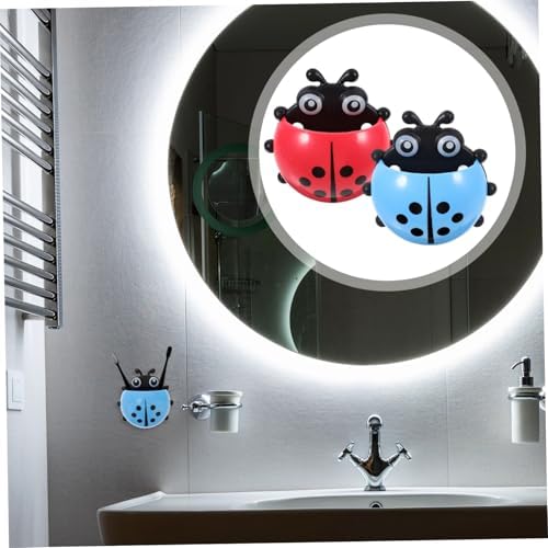 Zerodeko 2Pack Wall-Mounted Toothbrush Holder