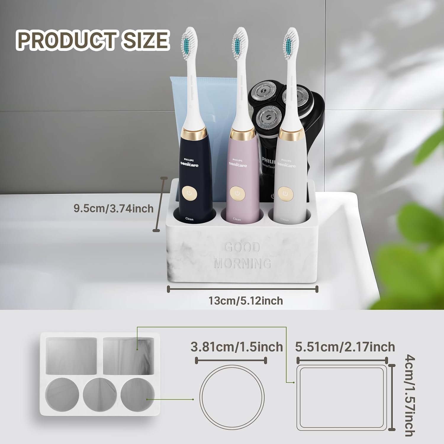 Quick Dry Diatomite Toothbrush Holder