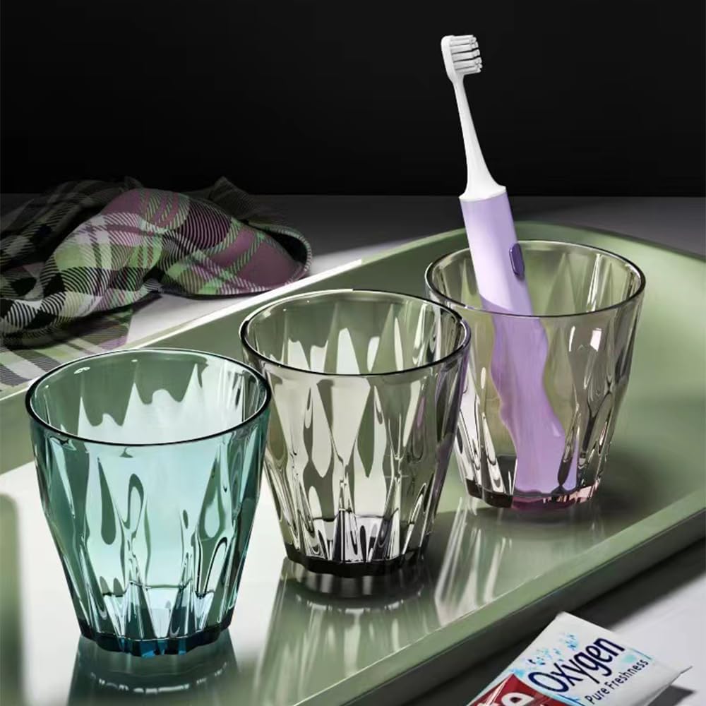 RabyLeo - Mouthwash Cup Blue Pink Gray