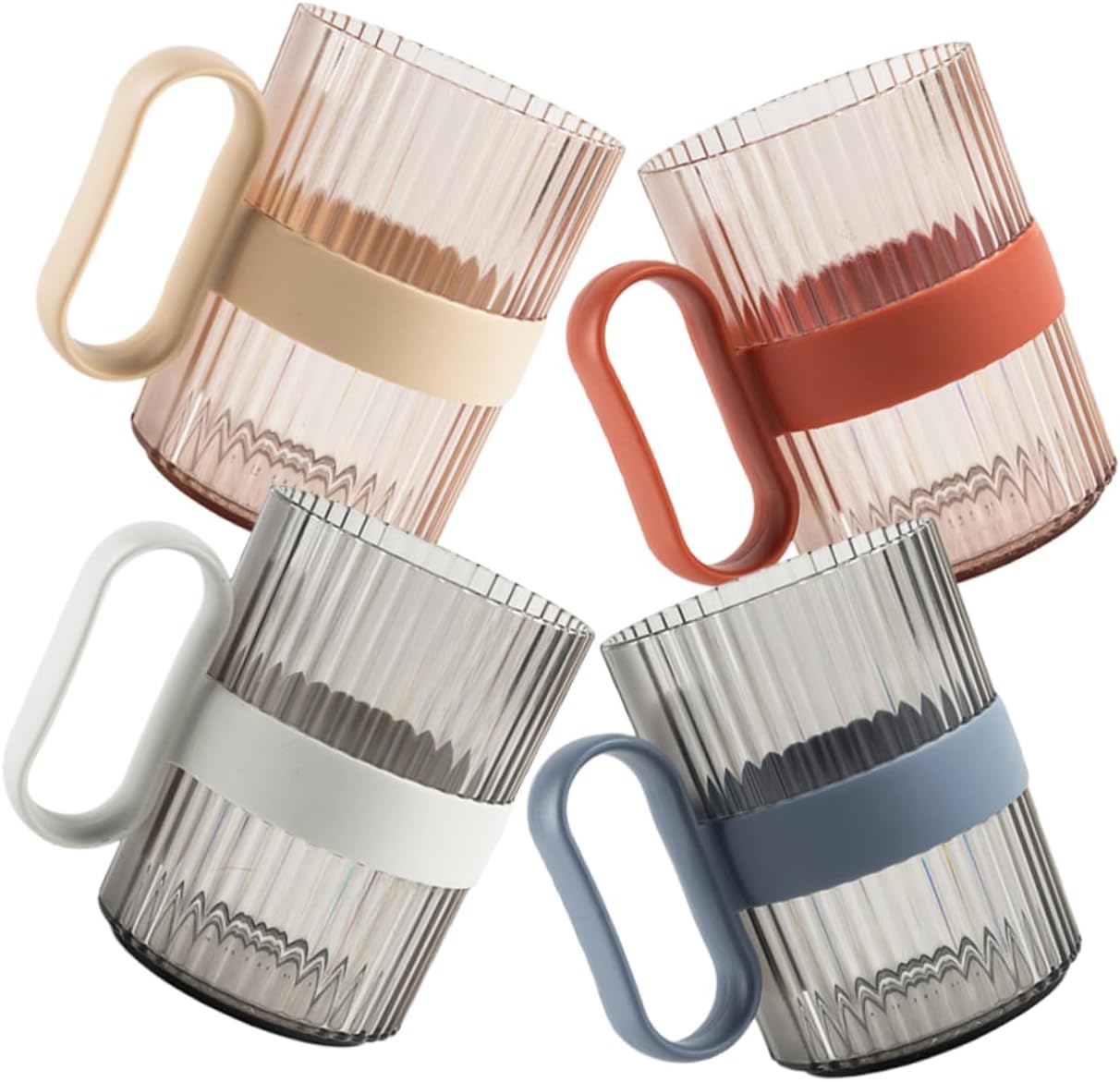 Elegant 4pc Tooth Rinsing Cup Kit