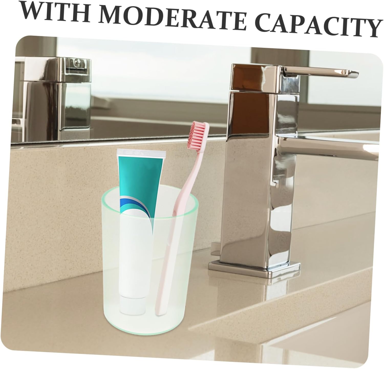 Transparent Toothbrush Cup Gargle mug