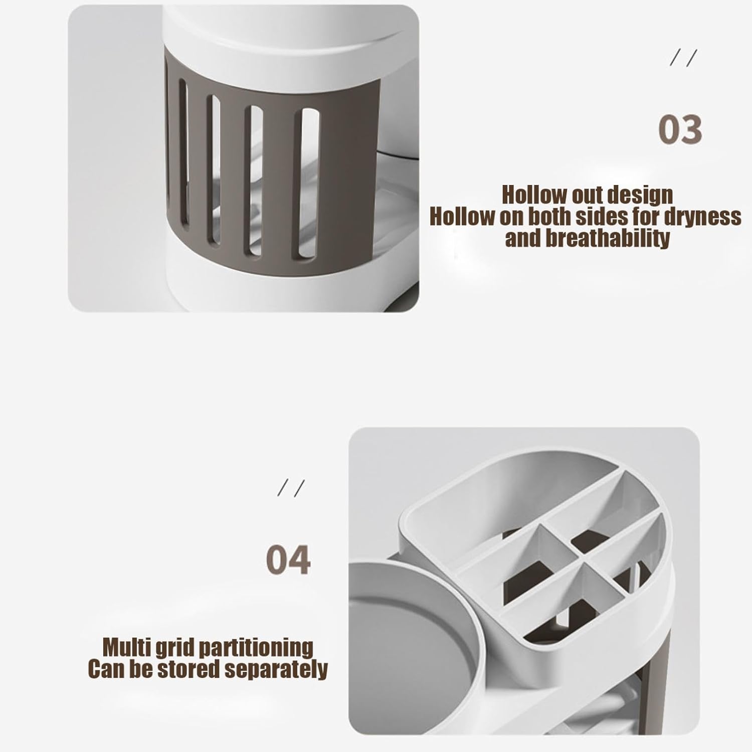 Organized Toothbrush Storage Holder