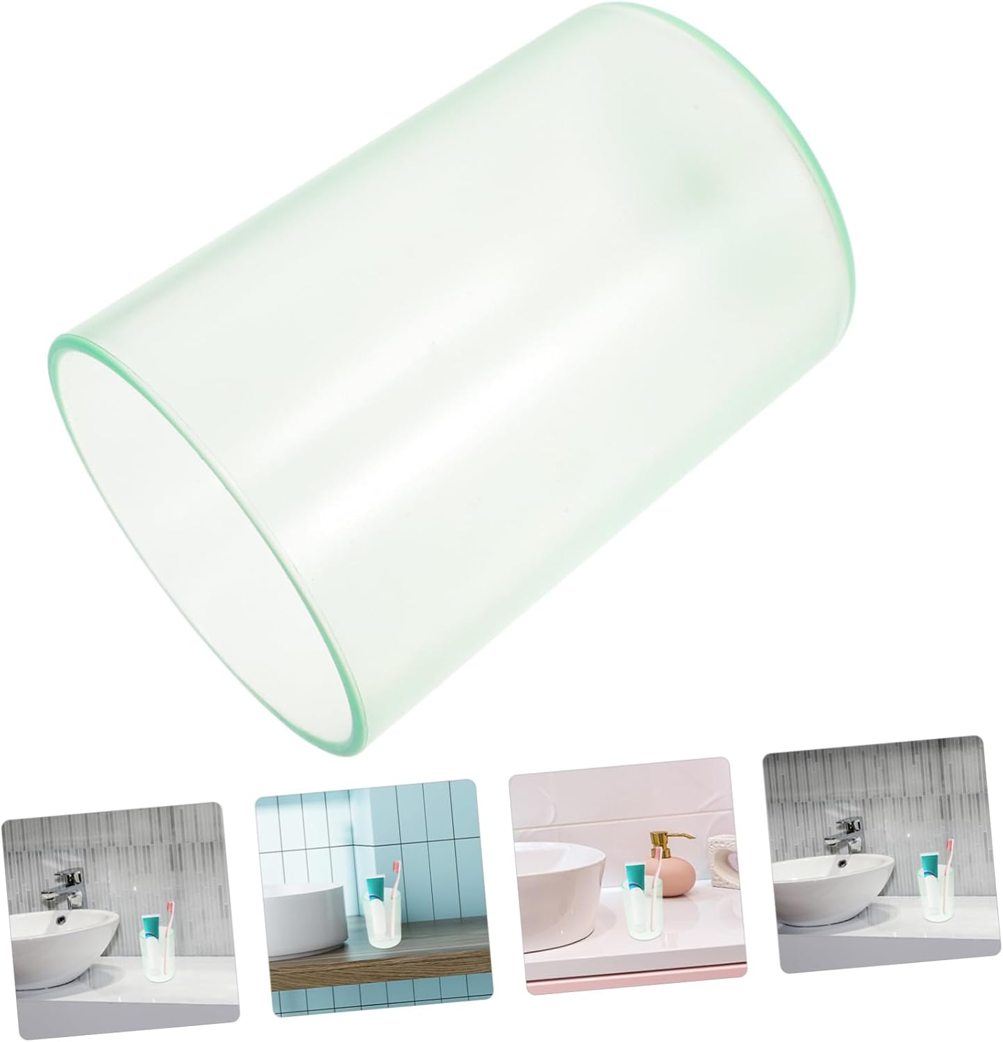 Transparent Toothbrush Cup Gargle mug