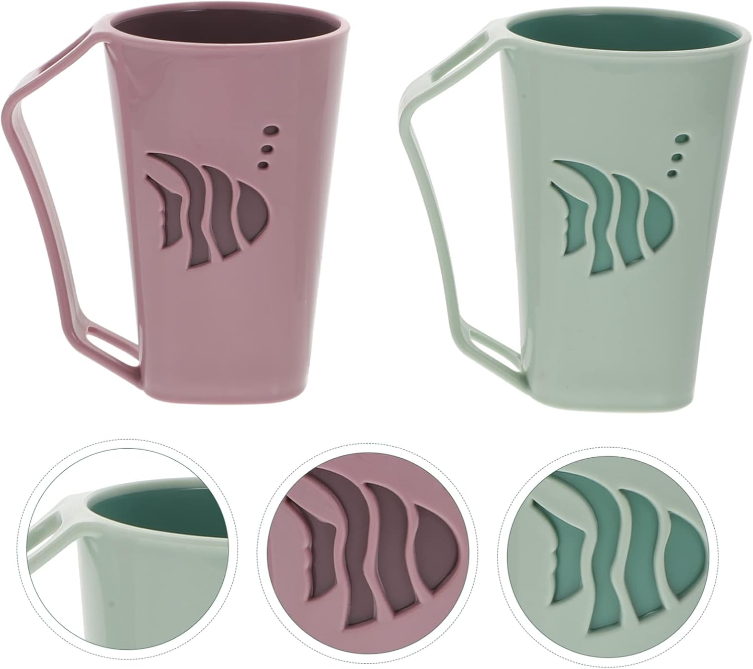 Reusable PE Bath Mugs for Toothpaste Toothbrush disastrous Designs