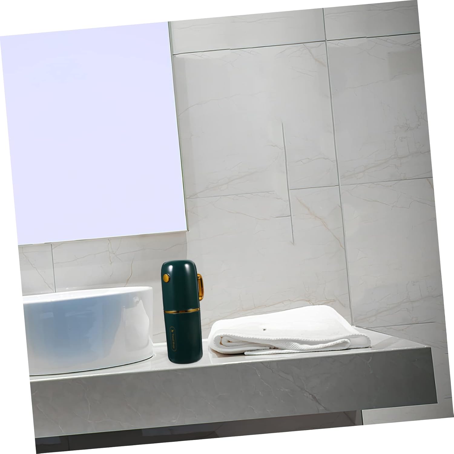 Secure Your Smile BAZEITFLOW Travel Toothbrush Holder