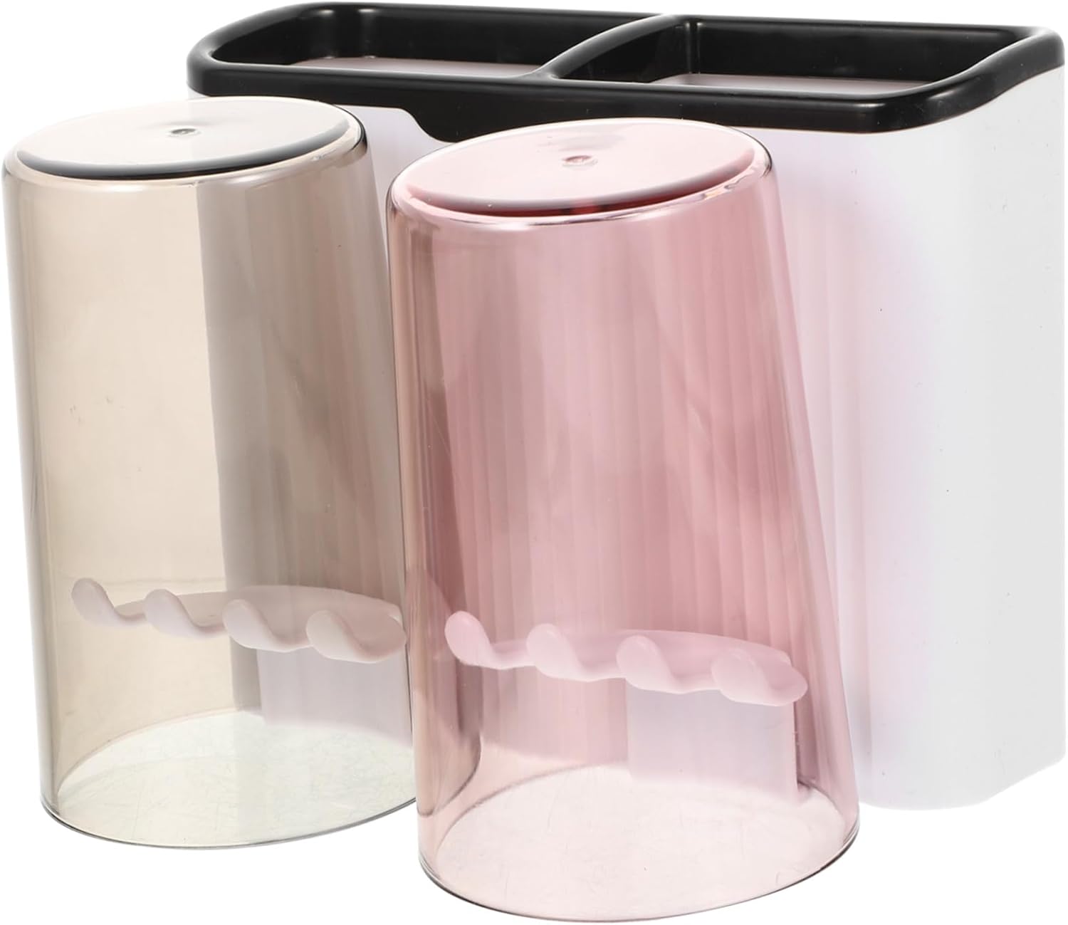 Wall-Mounted Tooth Cup Holder organizing system