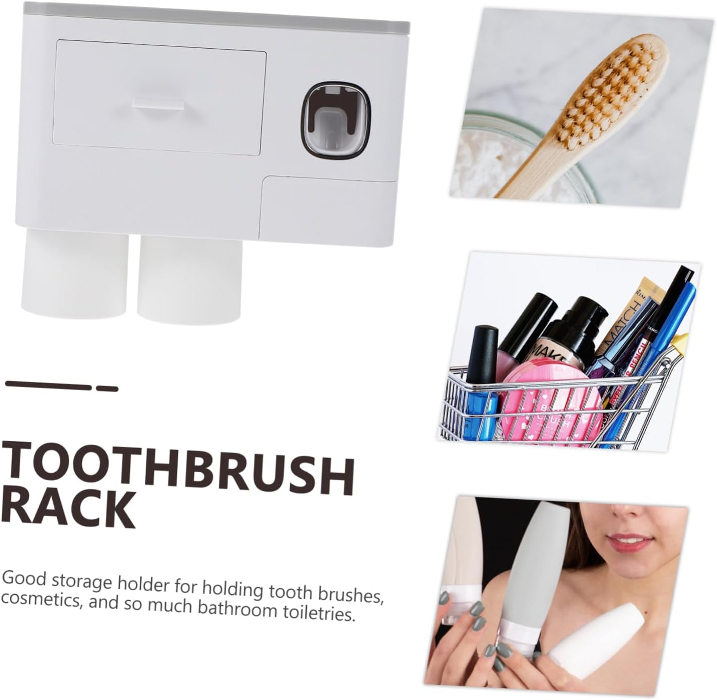 Easy Wall-Mounted Toothbrush Holder Dumbledores Collection BRIGHTFUFU