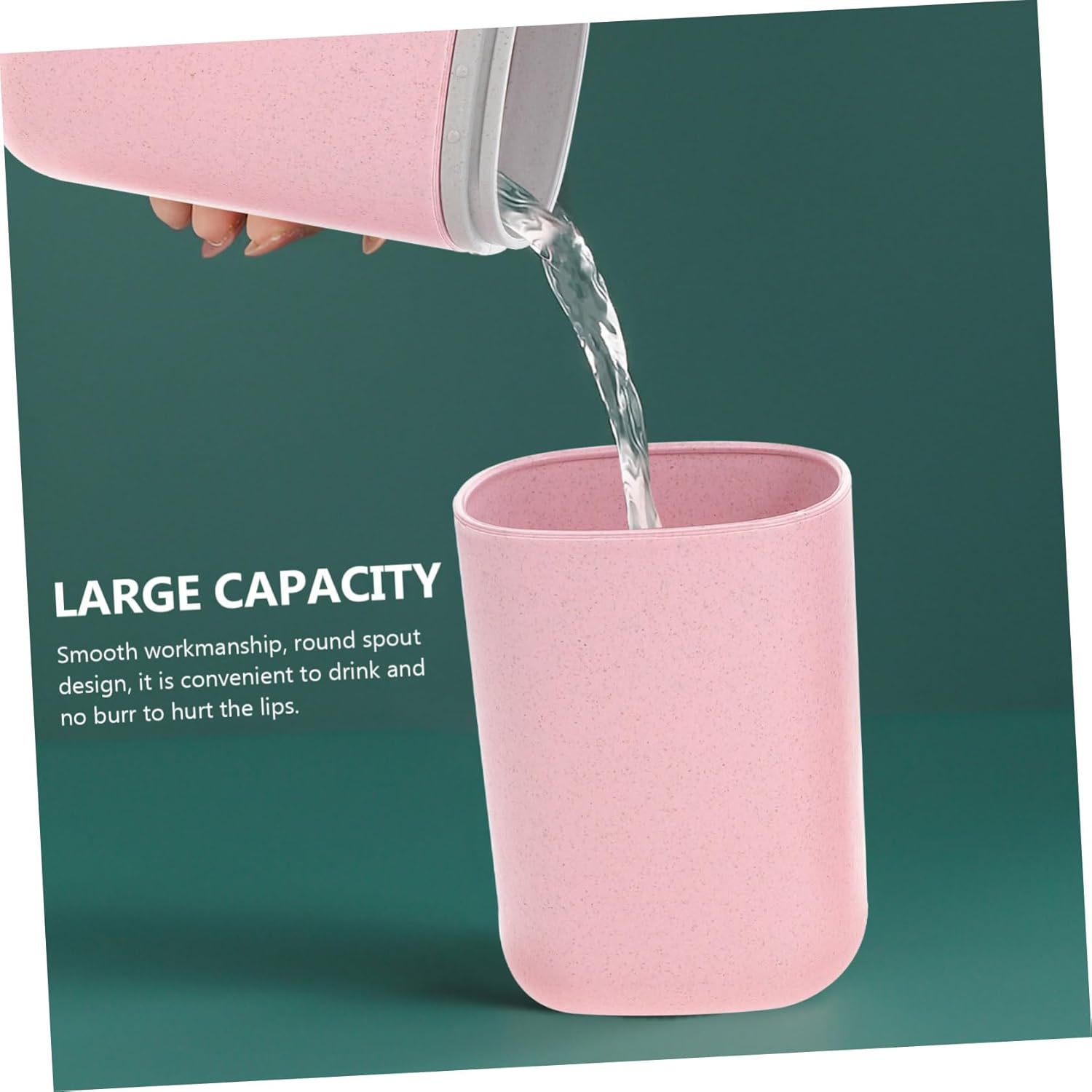 GALPADA Space-Saving Travel Toothbrush Holder with Detachable Washing Cup